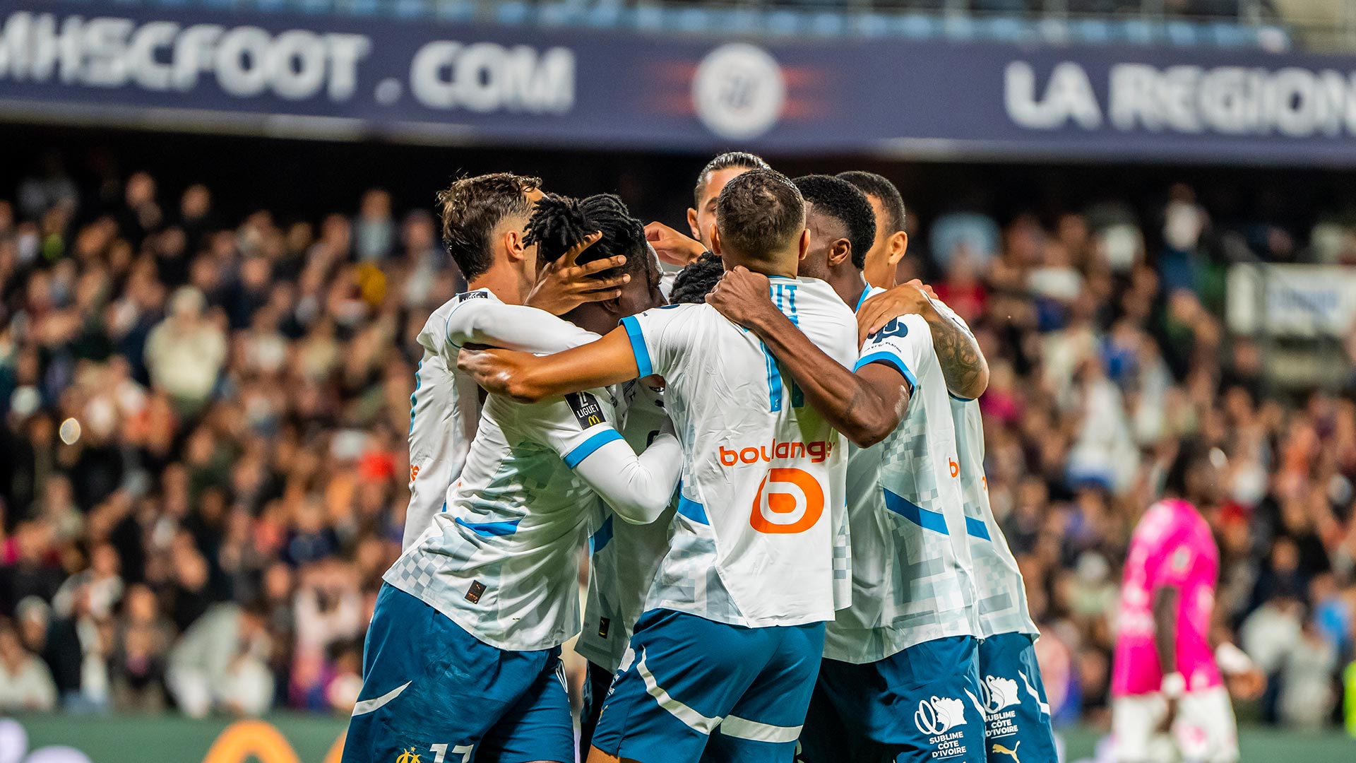 Billet Match OM Olympique De Marseille - MHSC Vs OM - Place Officielle Avec Facture